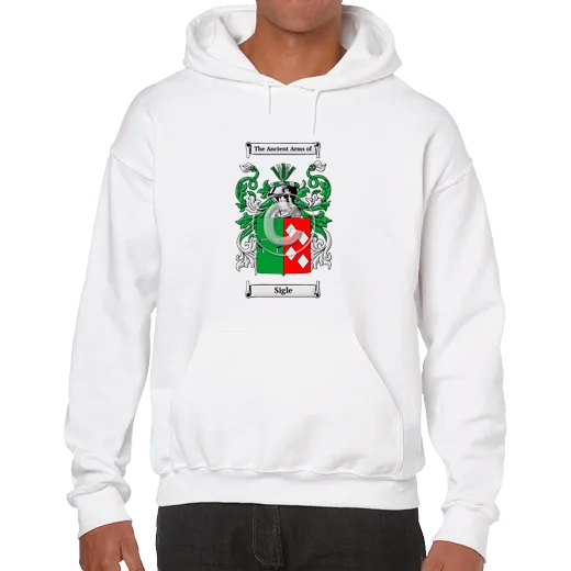 Sigle Unisex Coat of Arms Hooded Sweatshirt