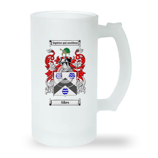 Sikes Frosted Beer Stein