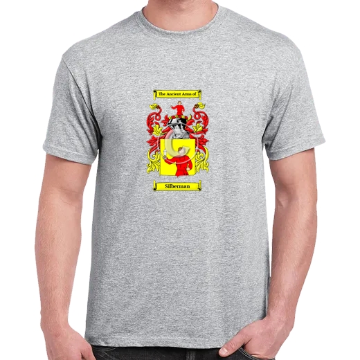 Silberman Grey Coat of Arms T-Shirt