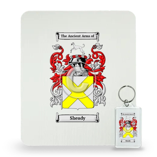 Sheady Mouse Pad and Keychain Combo Package