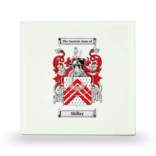 Skillay Small Ceramic Tile with Coat of Arms