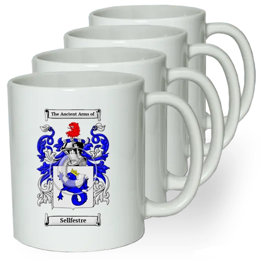 Sellfestre Coffee mugs (set of four)