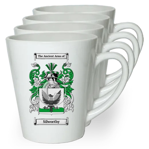 Silworthy Set of 4 Latte Mugs