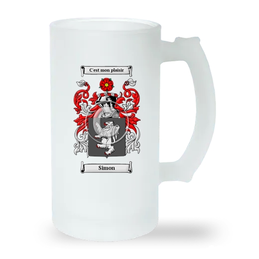 Simon Frosted Beer Stein