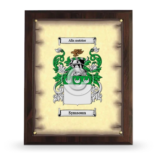 Symsoun Coat of Arms Plaque