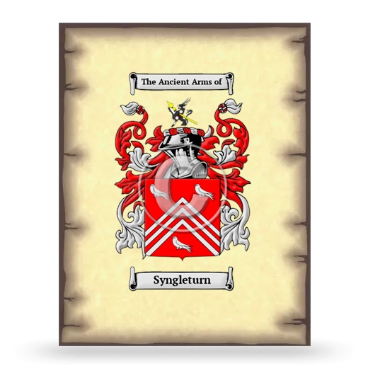 Syngleturn Coat of Arms Print