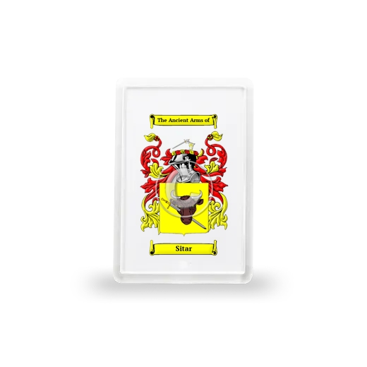 Sitar Coat of Arms Magnet