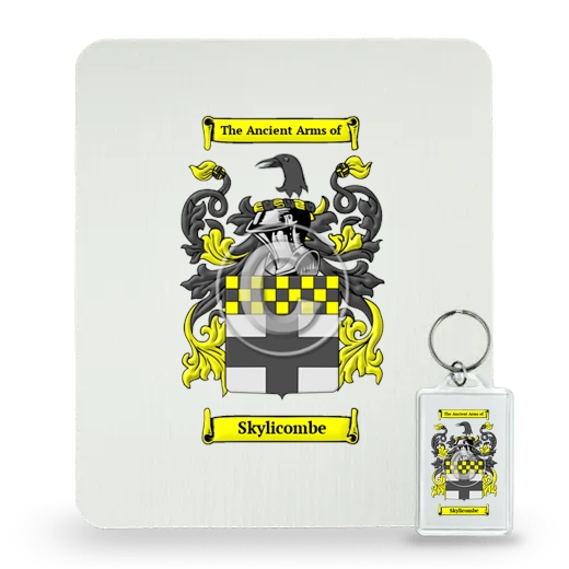 Skylicombe Mouse Pad and Keychain Combo Package
