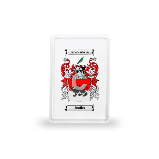 Snailes Coat of Arms Magnet