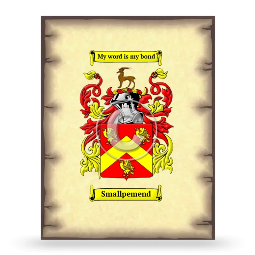 Smallpemend Coat of Arms Print