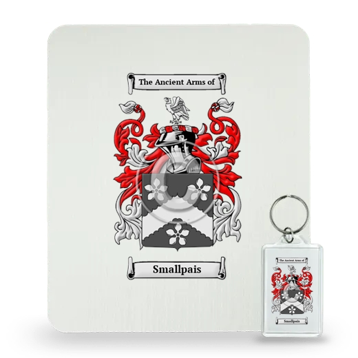 Smallpais Mouse Pad and Keychain Combo Package