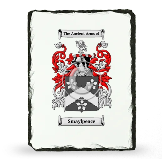 Smaylpeace Coat of Arms Slate