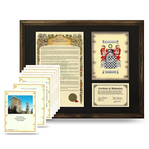 Smaylpewold Framed History And Complete History- Brown