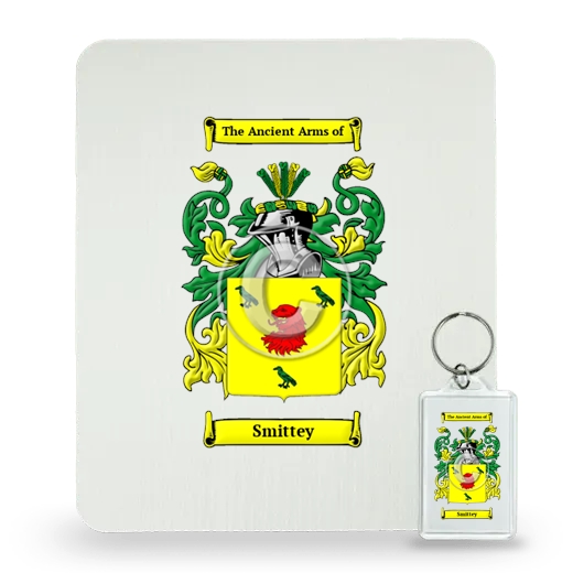 Smittey Mouse Pad and Keychain Combo Package