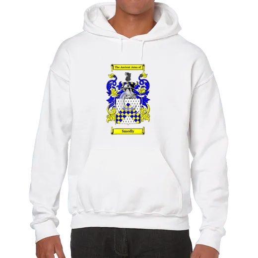 Smedly Unisex Coat of Arms Hooded Sweatshirt