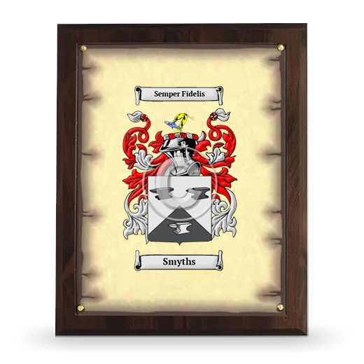 Smyths Coat of Arms Plaque