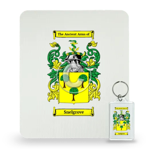 Snelgrove Mouse Pad and Keychain Combo Package