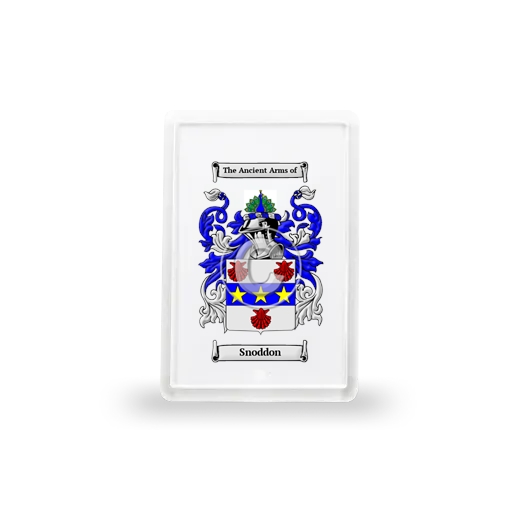 Snoddon Coat of Arms Magnet