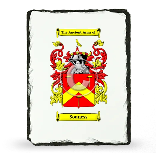 Souness Coat of Arms Slate