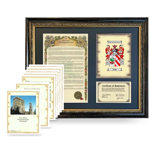 Sorbo Framed History and Complete History - Heirloom