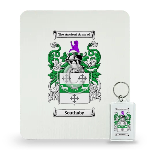 Southaby Mouse Pad and Keychain Combo Package