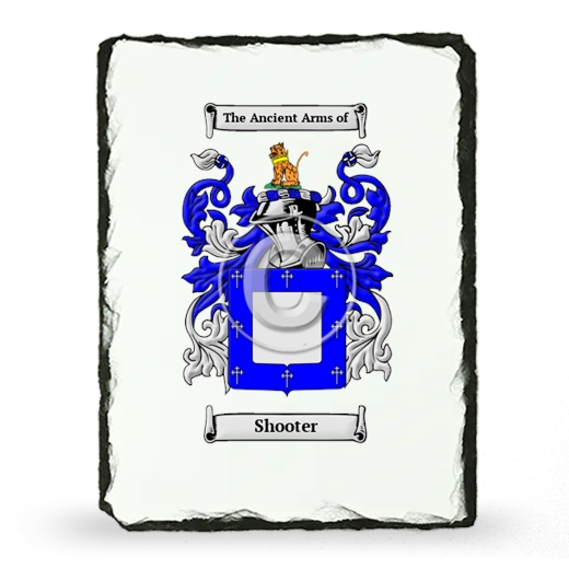 Shooter Coat of Arms Slate