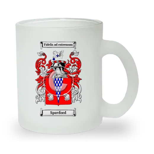 Spavford Frosted Glass Mug