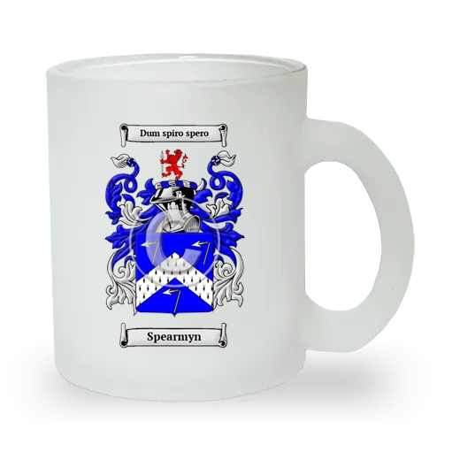 Spearmyn Frosted Glass Mug