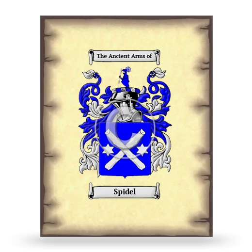 Spidel Coat of Arms Print