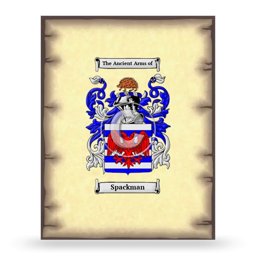 Spackman Coat of Arms Print