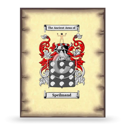 Speilmand Coat of Arms Print