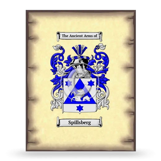 Spillsberg Coat of Arms Print