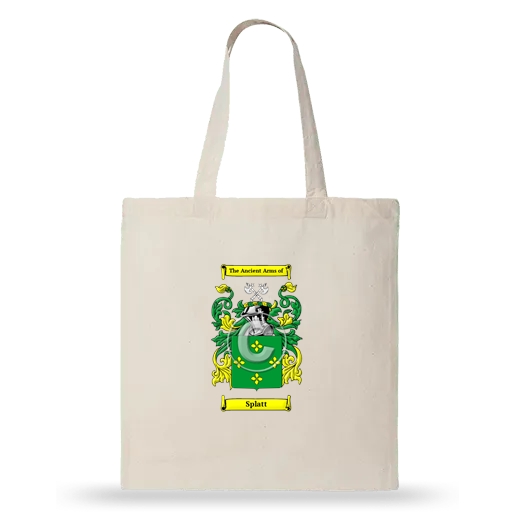 Splatt Natural Tote Bag