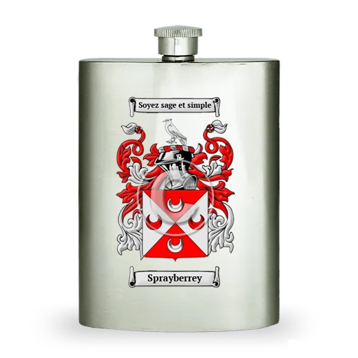 Sprayberrey Stainless Steel Hip Flask