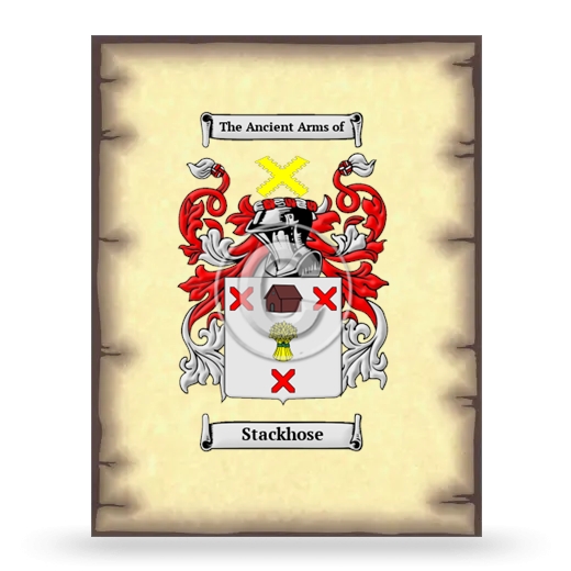 Stackhose Coat of Arms Print