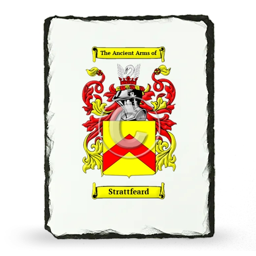 Strattfeard Coat of Arms Slate