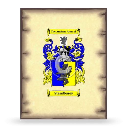 Standburey Coat of Arms Print