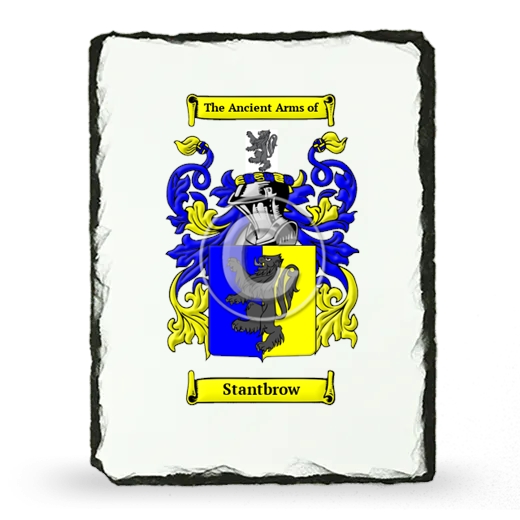 Stantbrow Coat of Arms Slate