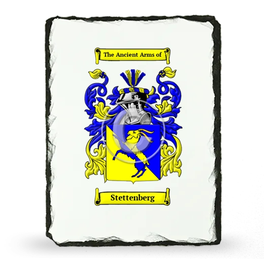 Stettenberg Coat of Arms Slate