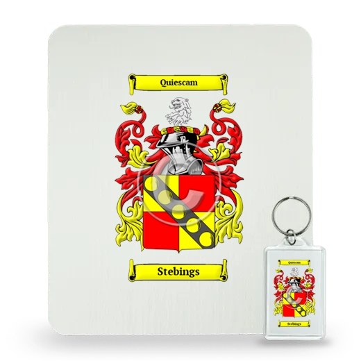 Stebings Mouse Pad and Keychain Combo Package