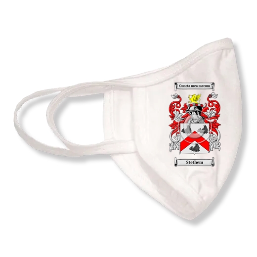 Stethem Coat of Arms Face Mask