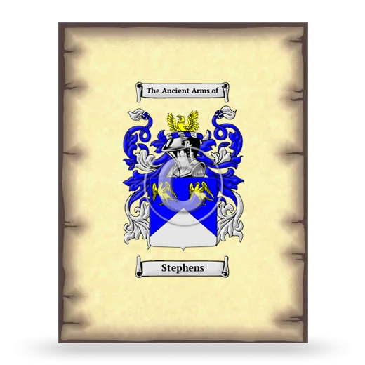 Stephens Coat of Arms Print