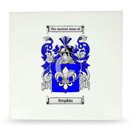 Stepkin Large Ceramic Tile with Coat of Arms