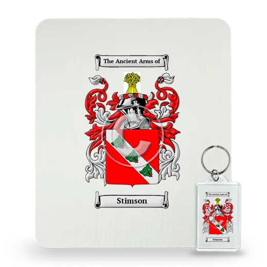 Stimson Mouse Pad and Keychain Combo Package