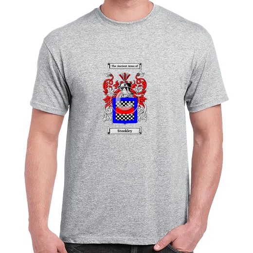 Stookley Grey Coat of Arms T-Shirt