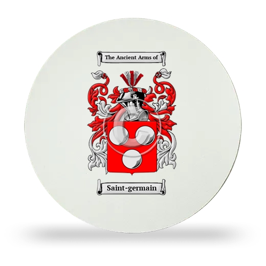 Saint-germain Round Mouse Pad