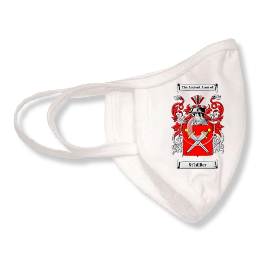 St'hillier Coat of Arms Face Mask