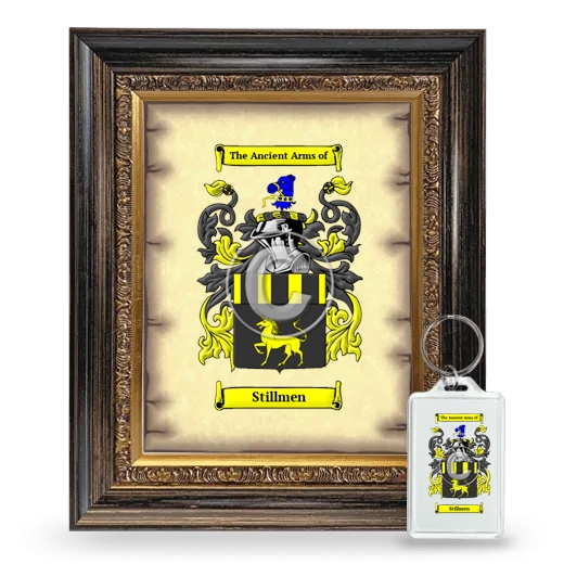 Stillmen Framed Coat of Arms and Keychain - Heirloom