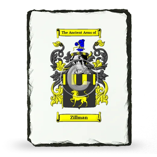 Zillman Coat of Arms Slate