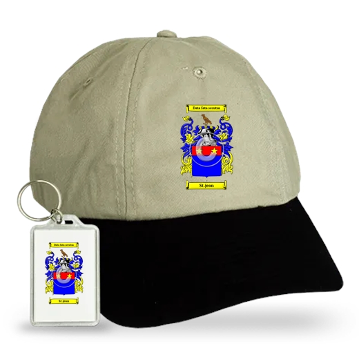 St.jean Ball cap and Keychain Special